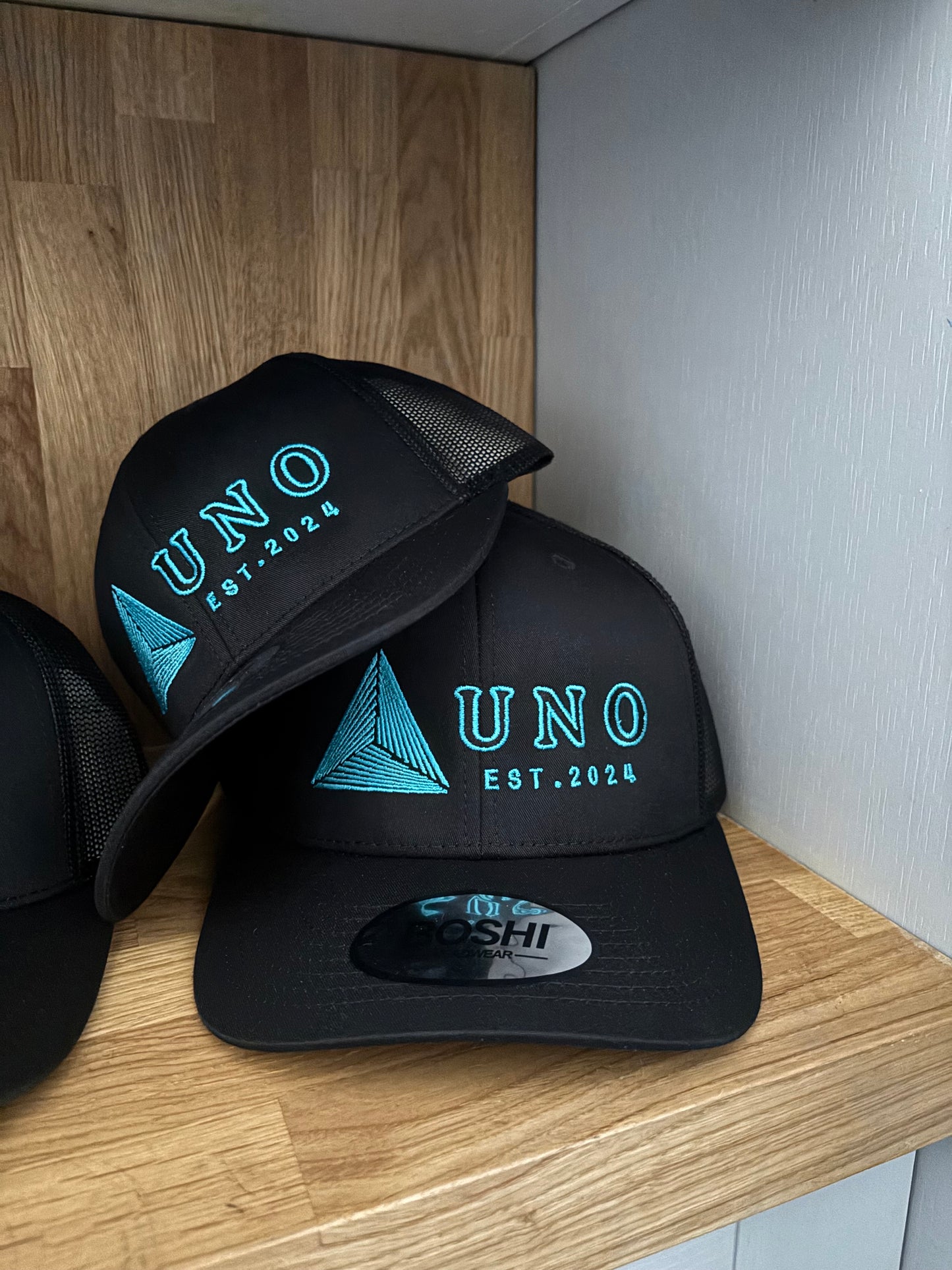 OG CAP (BLACK + TURQUOISE)