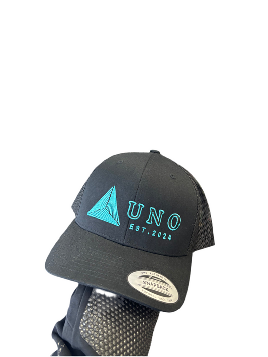 OG CAP (BLACK + TURQUIOSE)