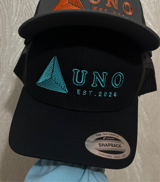 OG CAP (BLACK + TURQUIOSE)