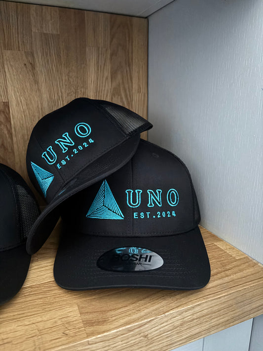 OG CAP (BLACK + TURQUOISE)