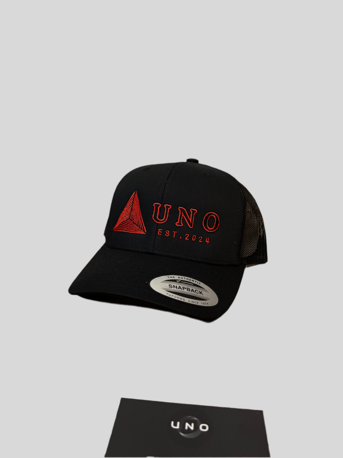 OG CAP (BLACK + RED)