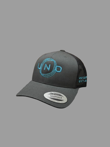 SPACE CAP (TURQUOISE + GREY, SIDE LOGO)