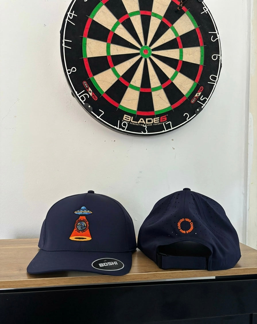 UFO CAP (NAVY + ORANGE/LIGHT BLUE)