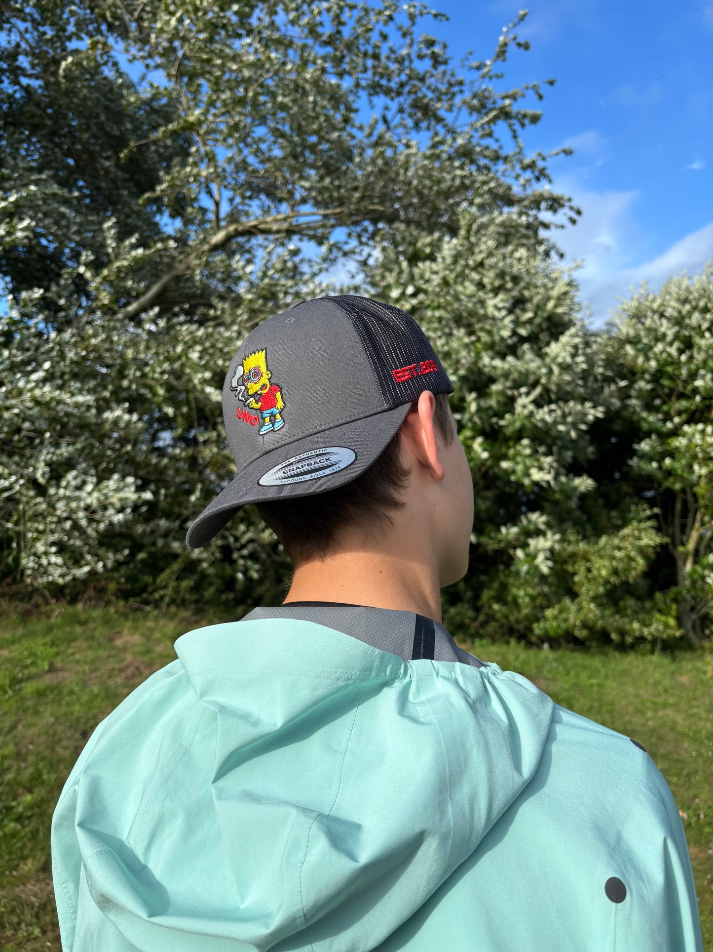 STONER SIMPSON GREY CAP
