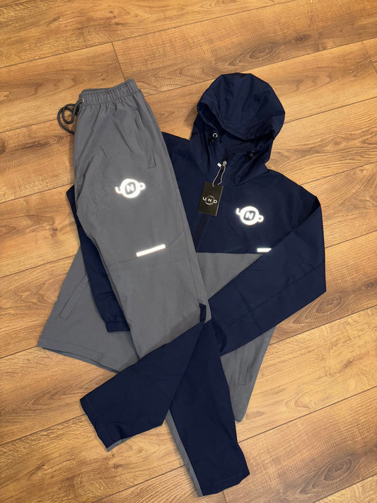 NAVY / GREY TRACKSUIT