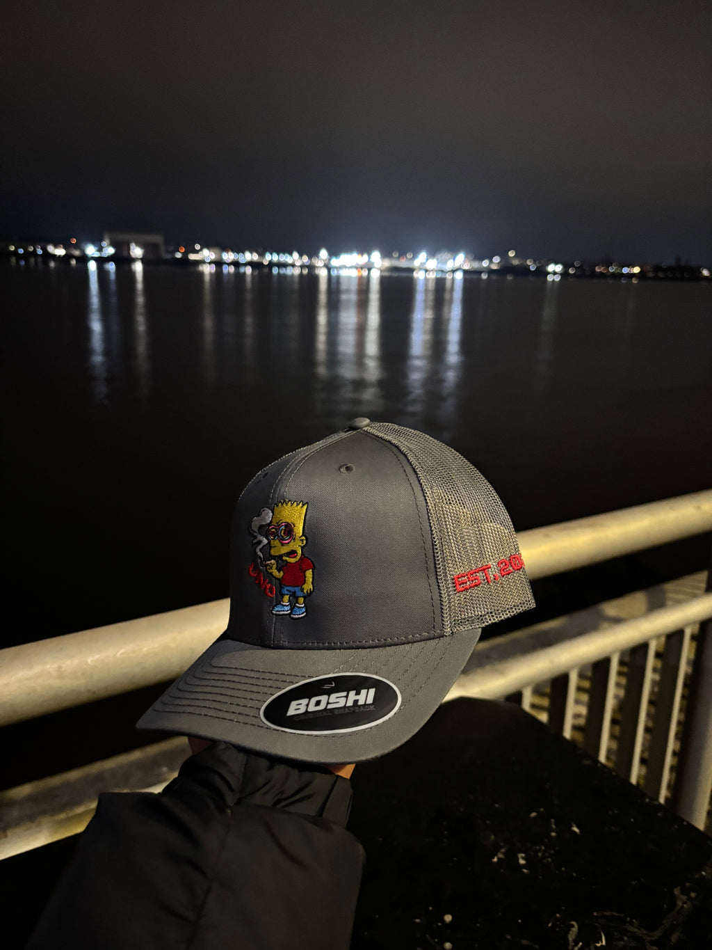 STONER SIMPSON GREY BOSHI CAP