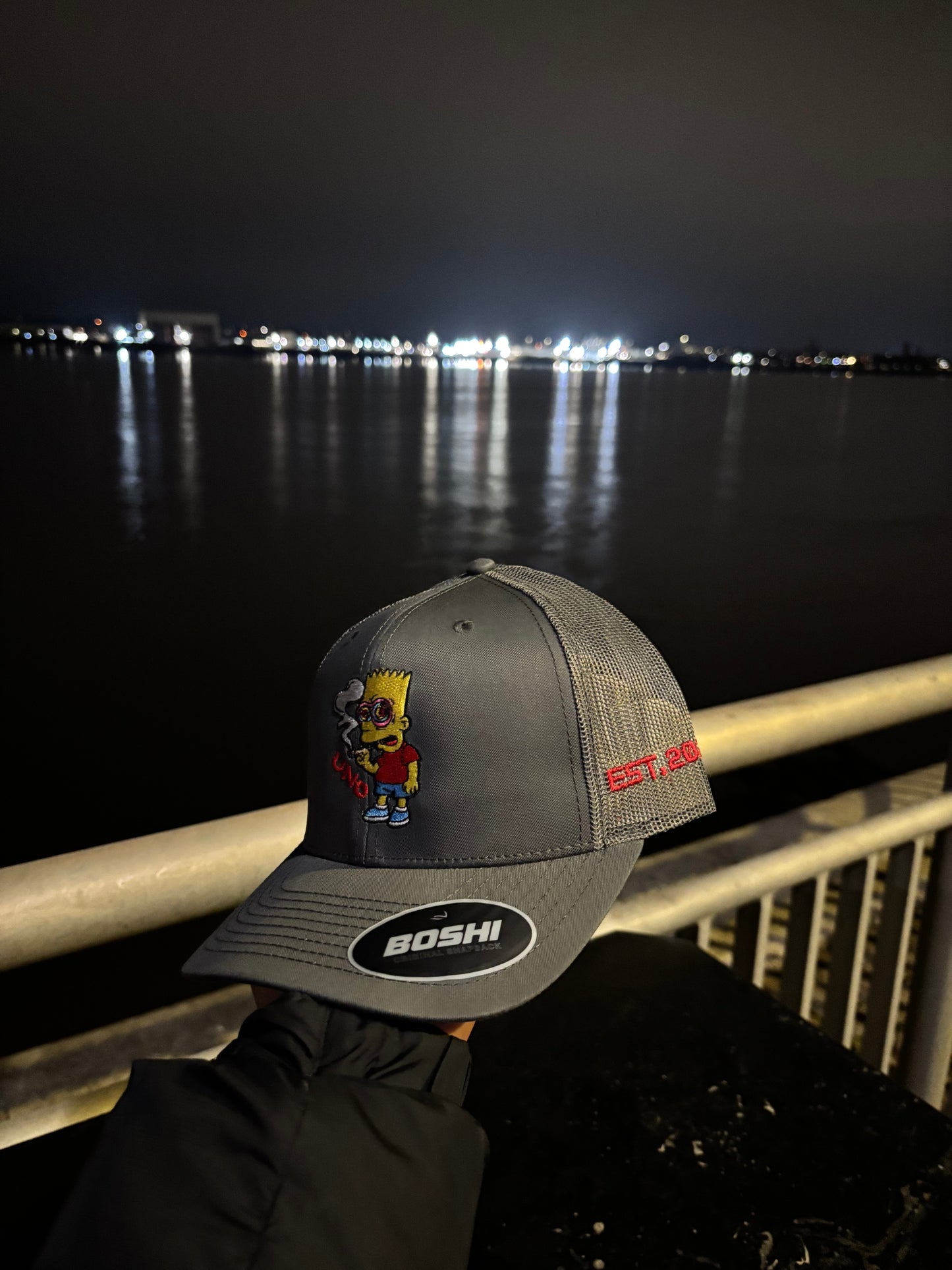 STONER SIMPSON GREY BOSHI CAP